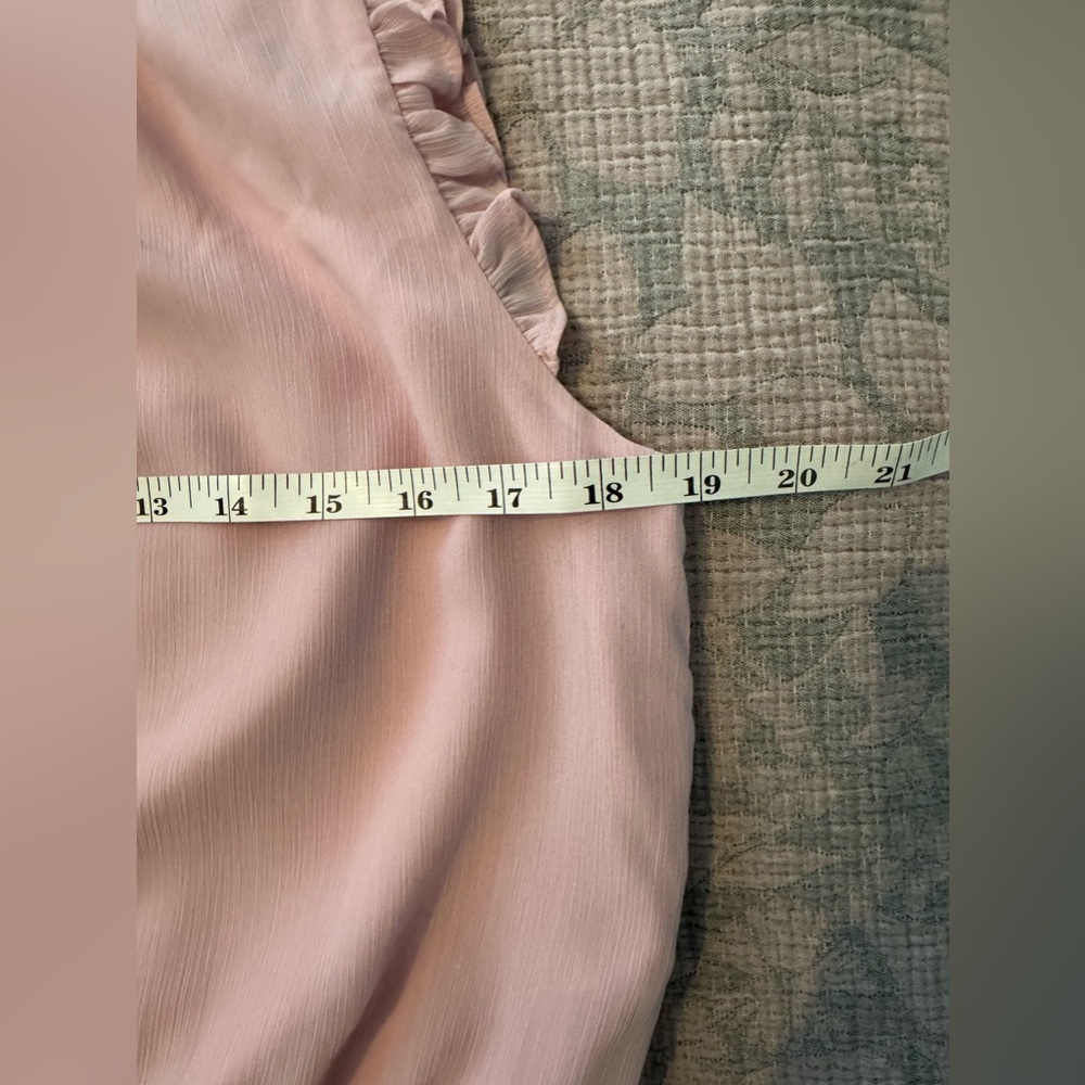 NWT J. Crew mock neck sleeveless pink top - Picture 3 of 5